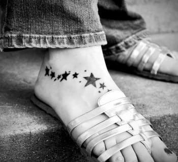 tattoo, foot, skin